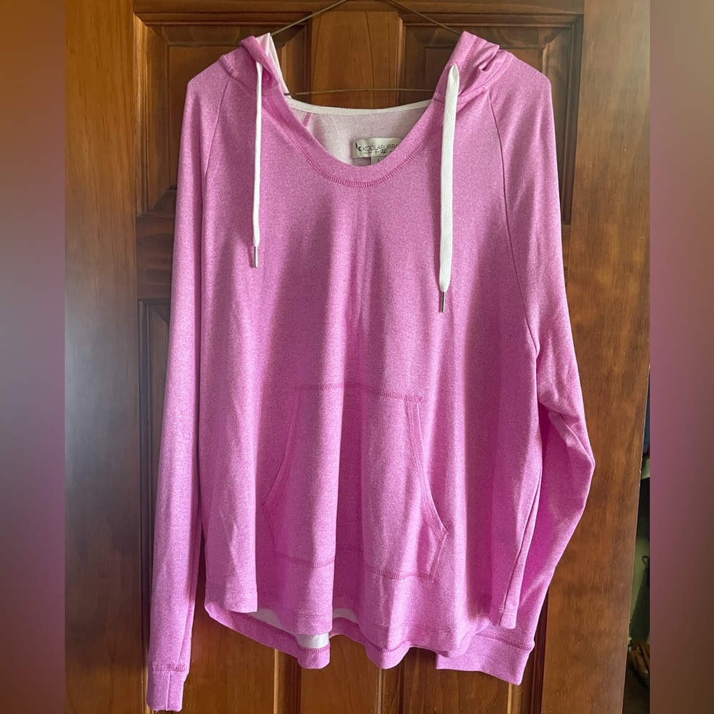 Pink Hoodie Top